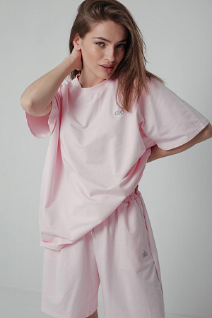 Костюм футболка и шорты oversize