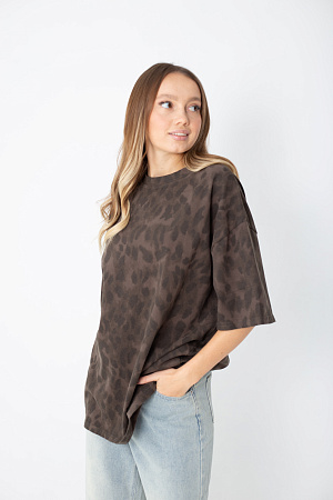 Футболка oversize свободного кроя
