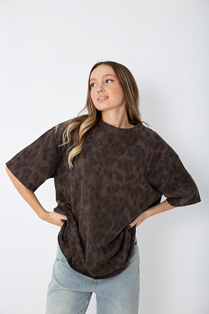 Футболка oversize свободного кроя