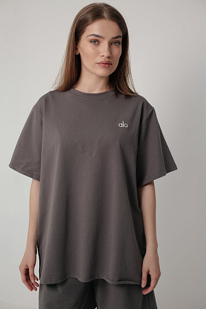 Костюм футболка и шорты oversize
