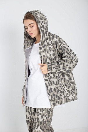 Худи oversize на молнии 