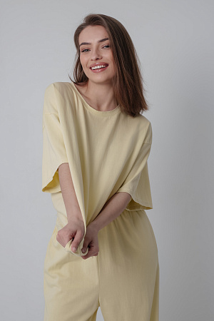 Костюм футболка и брюки oversize
