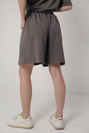 Костюм футболка и шорты oversize