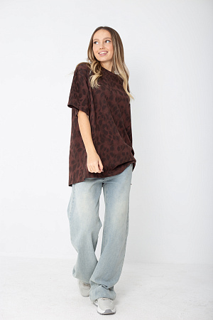 Футболка oversize свободного кроя