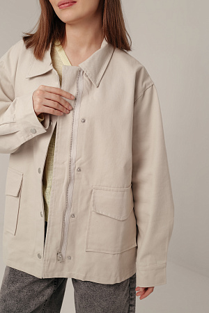 Куртка джинсовая oversize