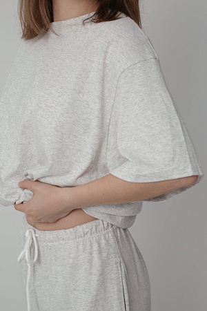 Костюм футболка и брюки oversize