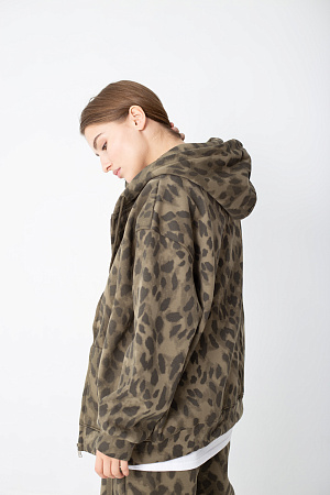 Худи oversize на молнии 