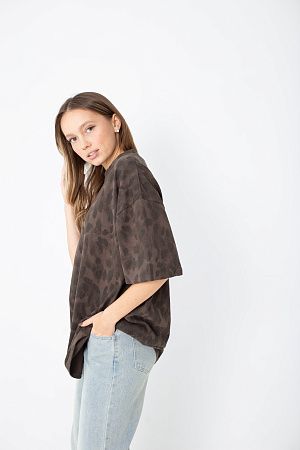 Футболка oversize свободного кроя
