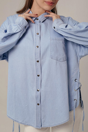 Рубашка джинсовая oversize