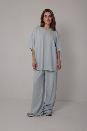 Костюм футболка и брюки oversize