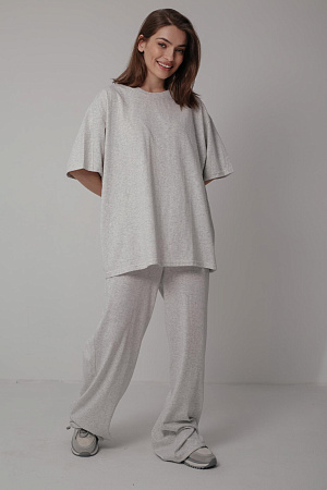 Костюм футболка и брюки oversize