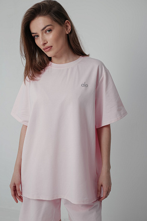 Костюм футболка и шорты oversize