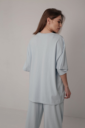 Костюм футболка и брюки oversize